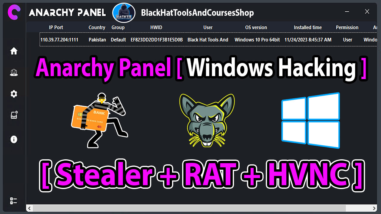 Anarchy Panel 4.7 RAT Lifetime Activated - Image 2