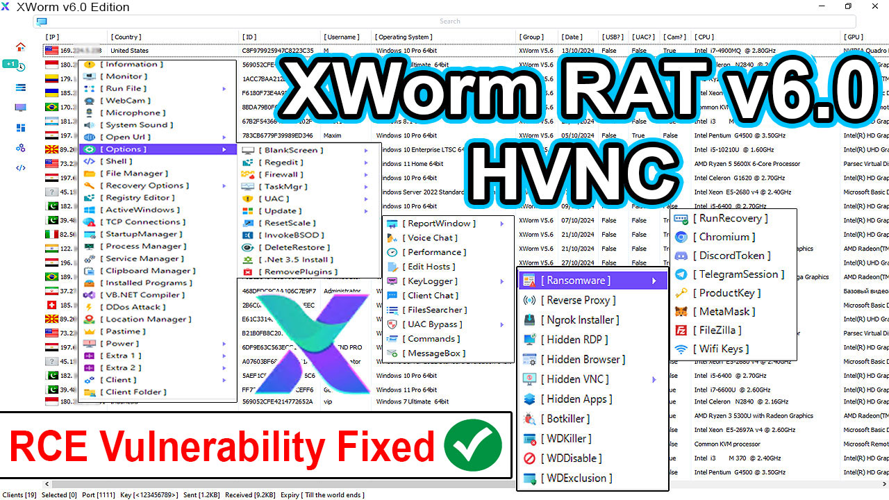 XWorm RAT v6.0 HVNC Lifetime Activated - Image 3
