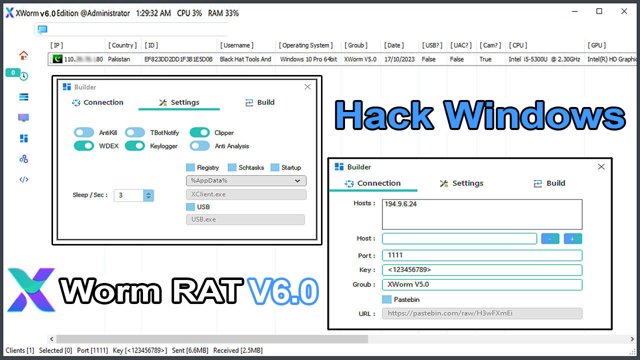 XWorm RAT v6.0 HVNC Lifetime Activated - Image 7