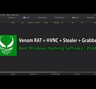 VenomRAT v6.0.3 HVNC + Grabber + Stealer Lifetime Activated With Source Code
