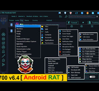 G-700 RAT v6.4 Android RAT Lifetime Activated