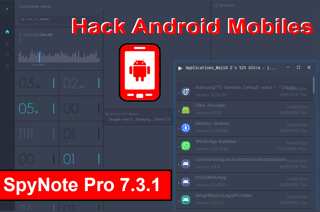 SpyNote Pro 7.3.1 Android RAT Lifetime Activated - Image 7