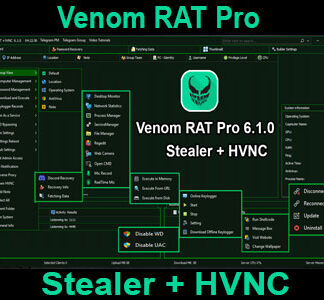 Venom RAT Pro HVNC v6.1.0 Lifetime Activated