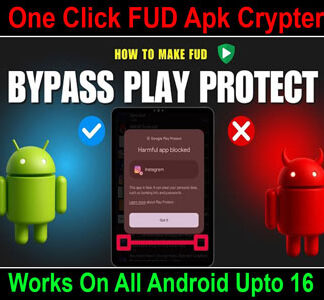 One Click FUD Apk Crypter [ Updated November 2025 ] Bypass Play Protect & Other Antiviruses